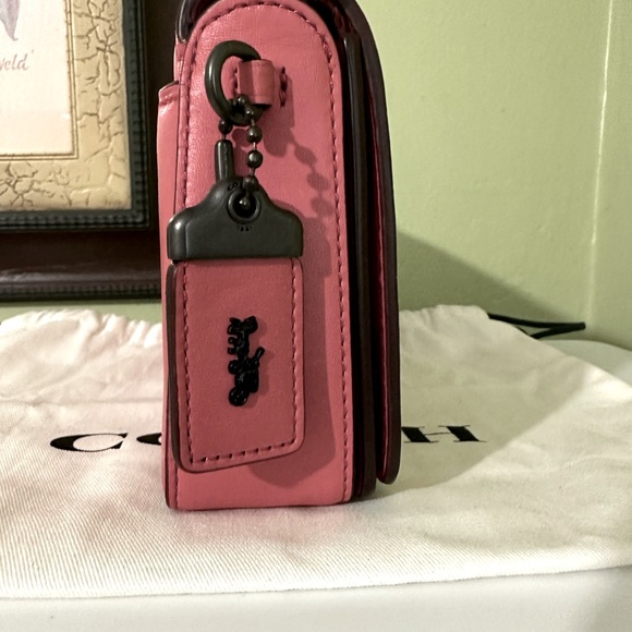 🐎🌺 COACH 1941 DINKY🌺🐎 PINK CROSSBODY HANDBAG - Picture 5 of 12